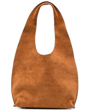A.P.C. Suede Shoulder Bag - Brown
