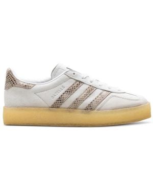 adidas Ronnie Fieg X Clarks X 8Th Street Gazelle Indoor Sneakers - White