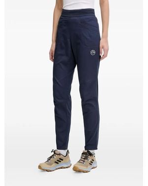 La Sportiva Pantalon De Jogging À Logo - Blue
