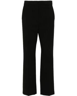 Sportmax Romagna Straight Trousers - Black