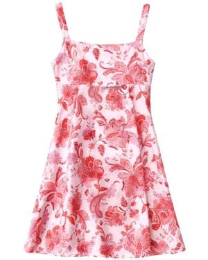 Azeeza Robe Courte Arden À Motif Cachemire - Pink