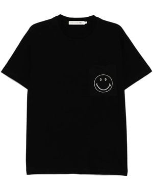 Joshua Sanders Embroidered T-Shirt - Black