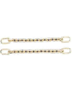Aigner Chain-Link Bag Strap Set - Natural