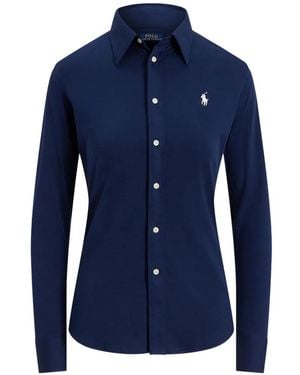 Polo Ralph Lauren Polo Pony Cotton Shirt - Blue