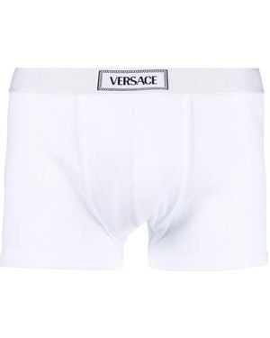 Versace 90s ロゴ ブリーフ - ホワイト