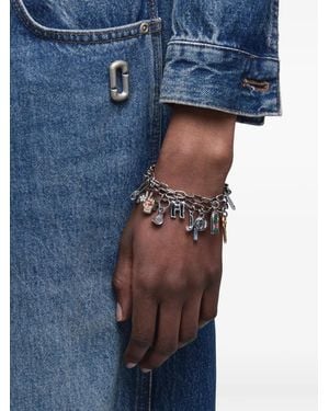 Marc Jacobs Pulsera The Pop Americana Con Charm - Azul