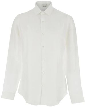 Calvin Klein Long-Sleeved Shirt - White