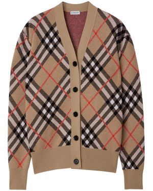 Burberry Sand IP Check Pull pour les femmes - Marron