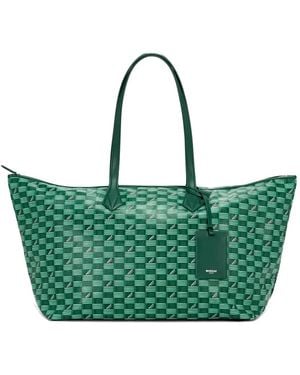 Moreau Vogue Monogram-Print Tote Bag - Green