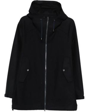 Herno フーデッド コート - ブラック