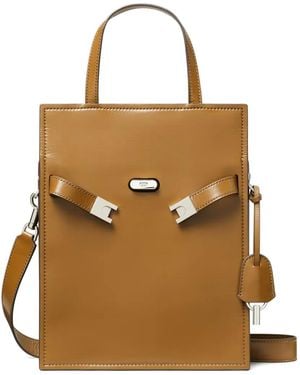 Tory Burch Lee Radziwill ハンドバッグ S - ナチュラル