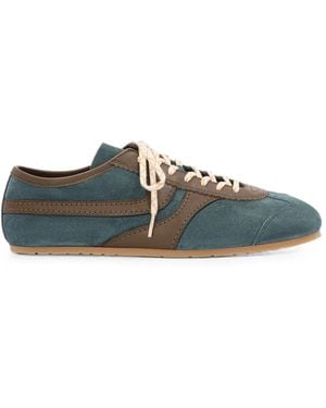 Dries Van Noten Suede Trainers - Green