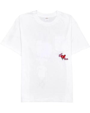 ANTI PROMO Graphic-Print T-Shirt - White
