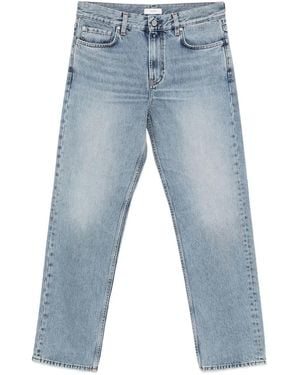 TOTEME Five-Pocket Organic-Cotton Jeans - Blue