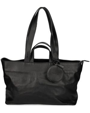 Vic Matié Engraved-Logo Tote Bag - Black