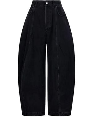 LAMRONS Jeans Met Barrel Pijpen - Blauw