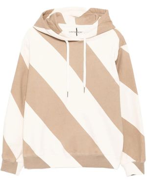 Cynthia Rowley Drew Striped Hoodie - Natural