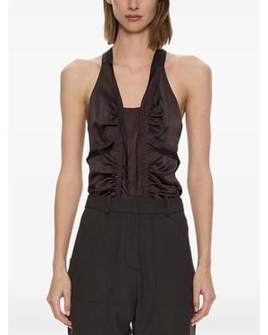 Christopher Esber Collarless Tank Top - Black