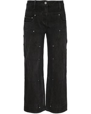 3.1 Phillip Lim Vaqueros Carpenter Con Detalle De Remaches - Negro