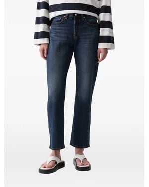 Levi's 501 Curve Straight-Leg-Jeans - Blau