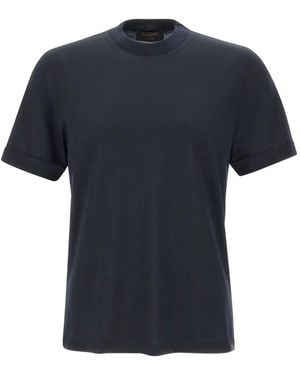 Gran Sasso Camiseta con cuello redondo - Negro