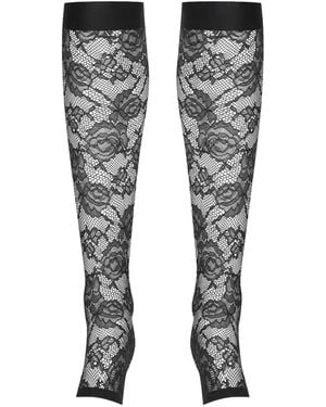 Maison Close Flashback Gaiters - Black