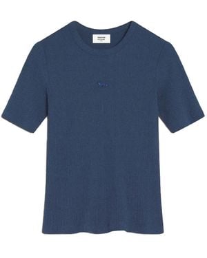 Maison Kitsuné ベイビーフォックス Tシャツ - ブルー