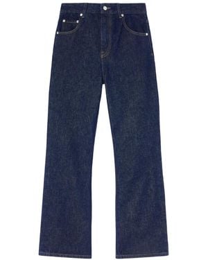 Ganni Bootcut Jeans - Blue