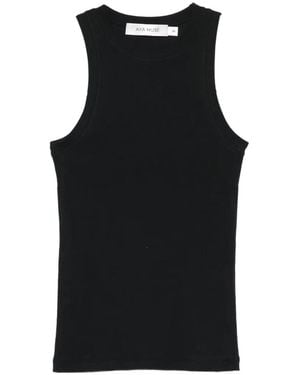 AYA MUSE Crew-Neck Tank Top - Black
