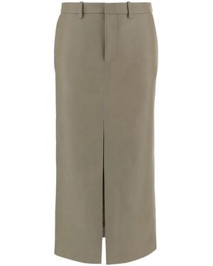 Frankie Shop Jupe Crayon Maybelle En Cuir Artificiel - Neutre