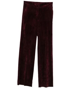 Antonelli Prunelli Corduroy Trousers - Purple