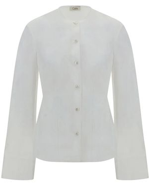 Quira Cotton Shirt - White