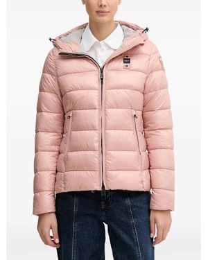 Blauer Caroll Hooded Padded Jacket - Pink