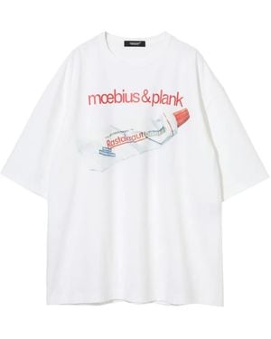 Undercover Graphic-Print Cotton T-Shirt - White