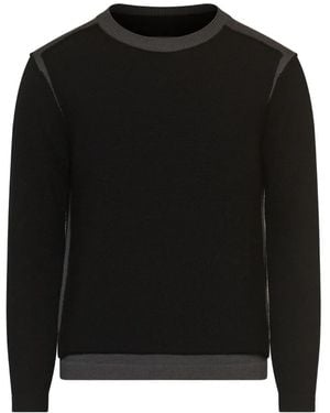 MM6 by Maison Margiela Pull À Col Rond - Black