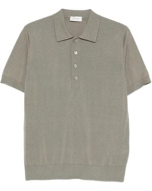 Paolo Pecora Buttoned Polo Shirt - Grijs