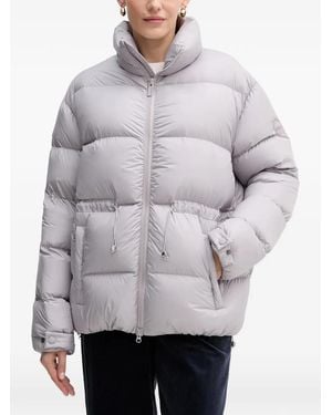 Colmar Funnel-Neck Puffer Jacket - Grey