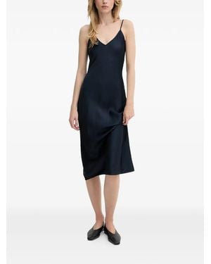 Samsøe & Samsøe V-Neck Slip Dress - Black