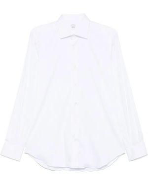 Mazzarelli Button-Down Overhemd - Wit