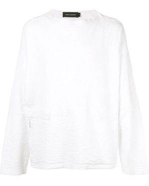 Craig Green Sweater Met Verkreukeld Effect - Wit