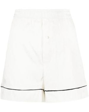 Low Classic Shorts De Andar Por Casa - Blanco