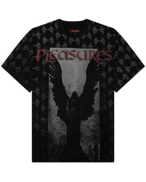 Pleasures Judgement Print T-Shirt - Black