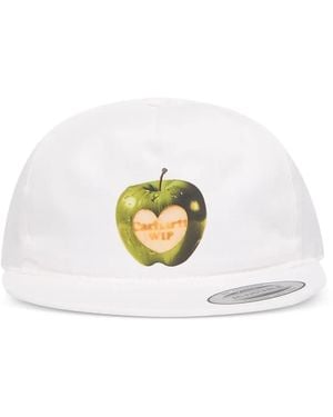 Carhartt Gorra Spoiled Con Manzana Estampada - Blanco