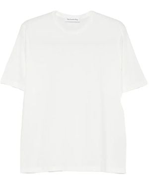 Frankie Shop Harper Organic Cotton T-Shirt - White