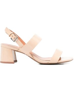 Bibi Lou Strap Buckle Sandals - Natural