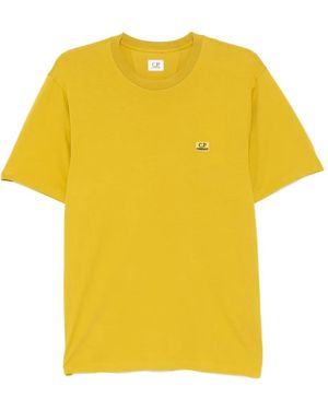 C.P. Company ロゴ Tシャツ - イエロー
