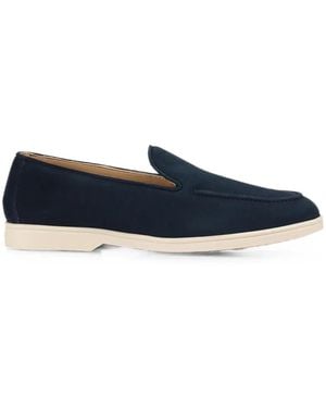 Doucal's Suede Loafers - Blu