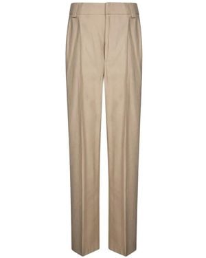 Dondup Pressed-Crease Pants - Natural