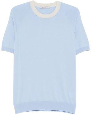 Fileria T-Shirt À Encolure Ronde - Bleu
