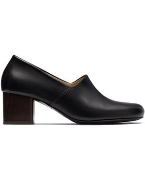 Lemaire 55Mm Anatomic Court Shoes - Black